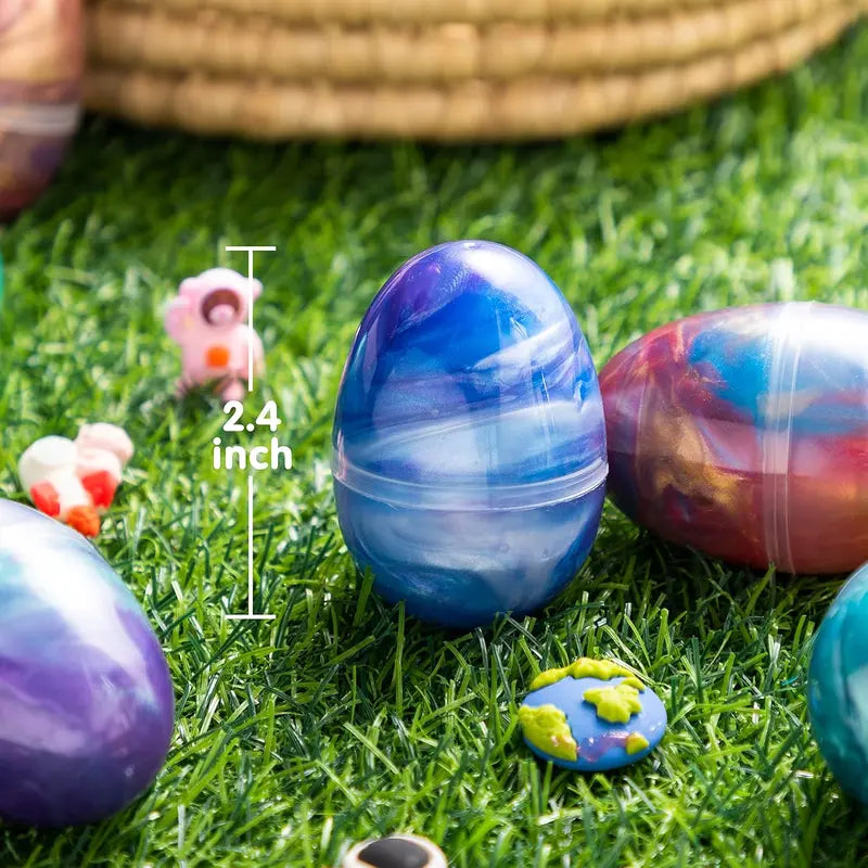 Huevos de Pascua de slime Galaxy Slime Pop™ precargados (paquete de 12)