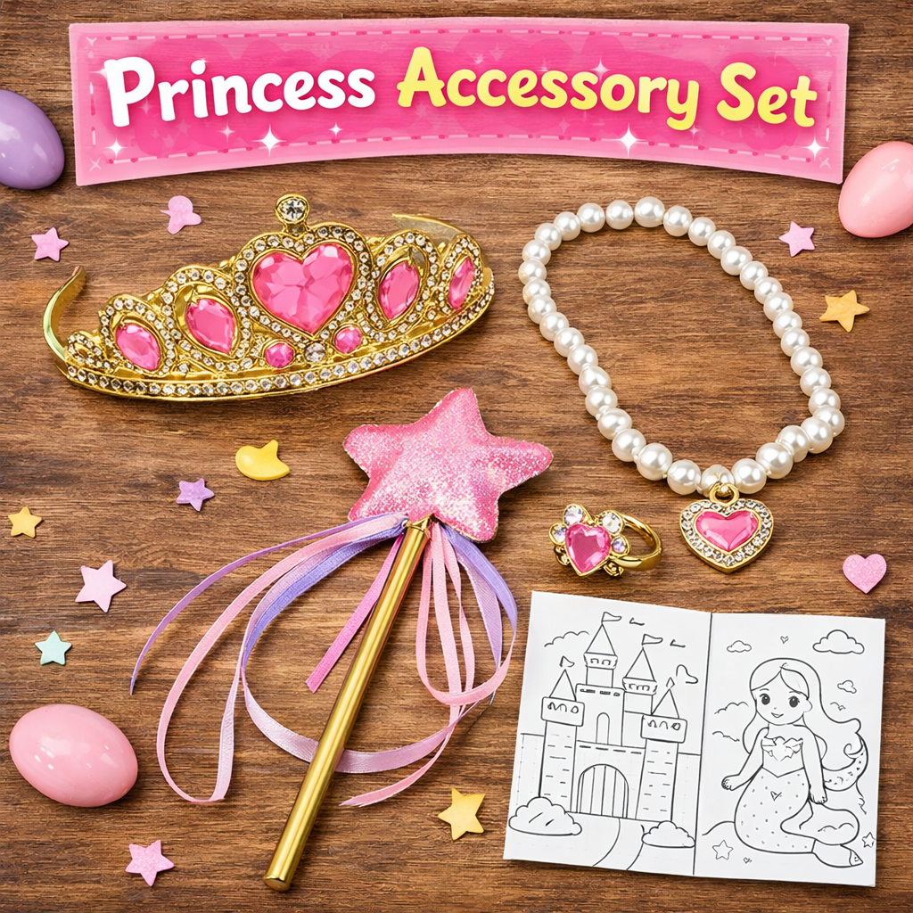 Conjunto de accesorios de princesa