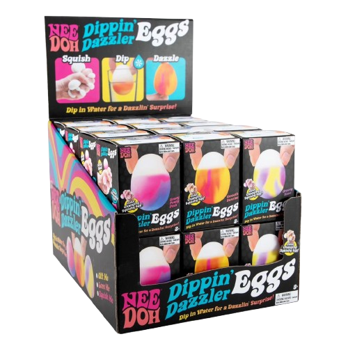 Needoh Dippin' Dazzler Easter Eggs — 3 Pack